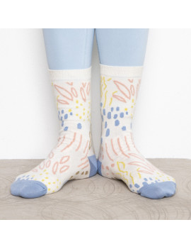 Chaussettes Solidaires Bonpied pour femme modèle Chaussettes Yoko