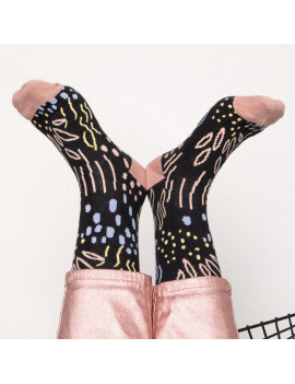 Chaussettes Solidaires Bonpied pour femme modèle Chaussettes Masayo