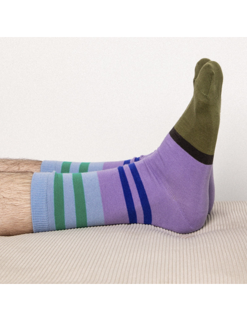 Chaussettes Solidaires Bonpied pour homme modèle Chaussettes Parcifal