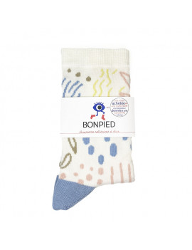 Chaussettes Solidaires Bonpied pour femme modèle Chaussettes Yoko