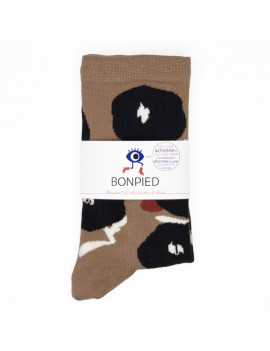 Chaussettes Solidaires Bonpied pour femme modèle Chaussettes Amira