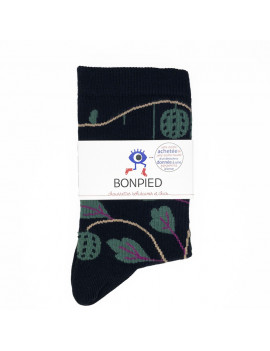 Chaussettes Solidaires Bonpied pour femme modèle Chaussettes Sorcha