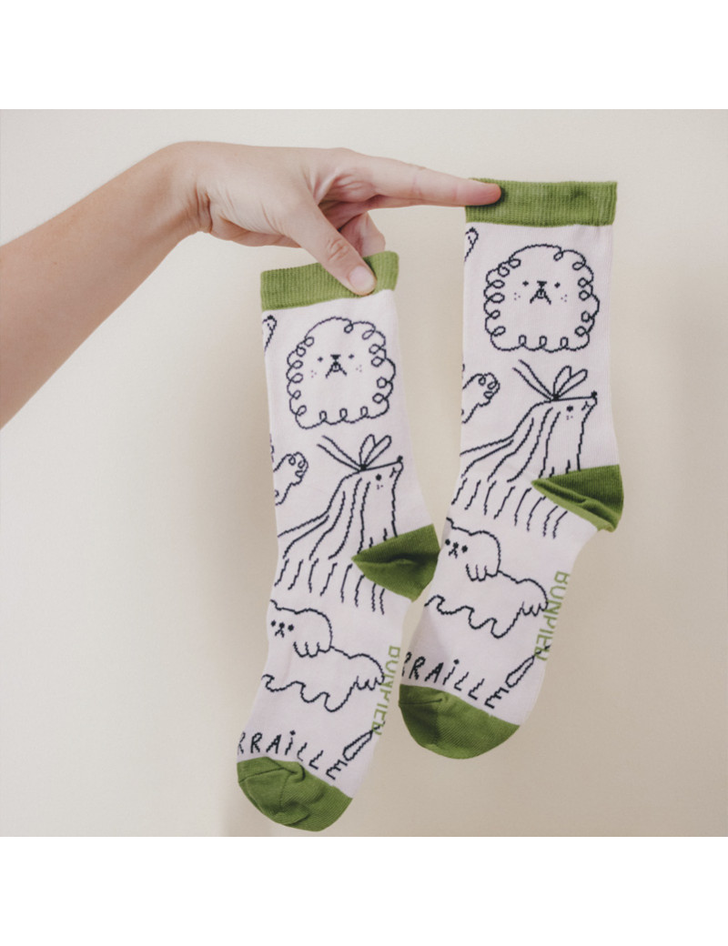 Chaussettes Solidaires Bonpied pour femme modèle Chaussettes Odile