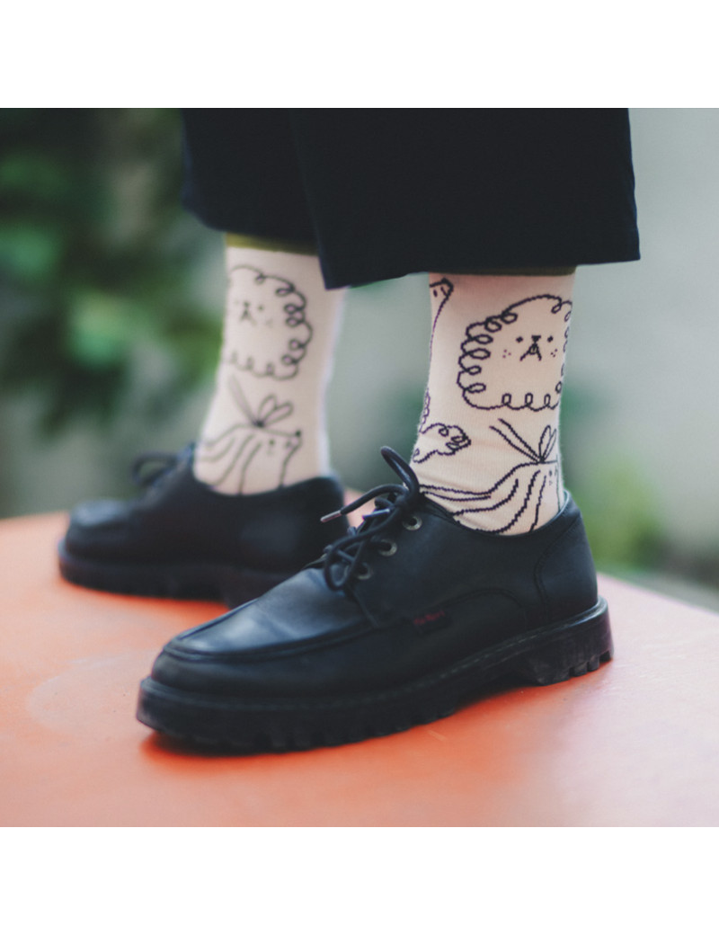 Chaussettes Solidaires Bonpied pour femme modèle Chaussettes Odile