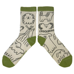 Chaussettes made in france et solidaires Odile - collaboration - Bonpied