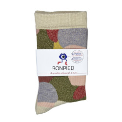 Chaussettes made in France et solidaires femme Virginie - Bonpied