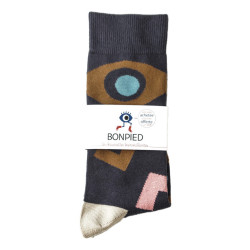 Chaussettes made in France et solidaires homme Barack - Bonpied