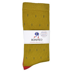 Chaussettes made in France et solidaires homme Lester - Bonpied