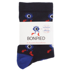 Mi-chaussettes courtes coton homme Edgar Bonpied