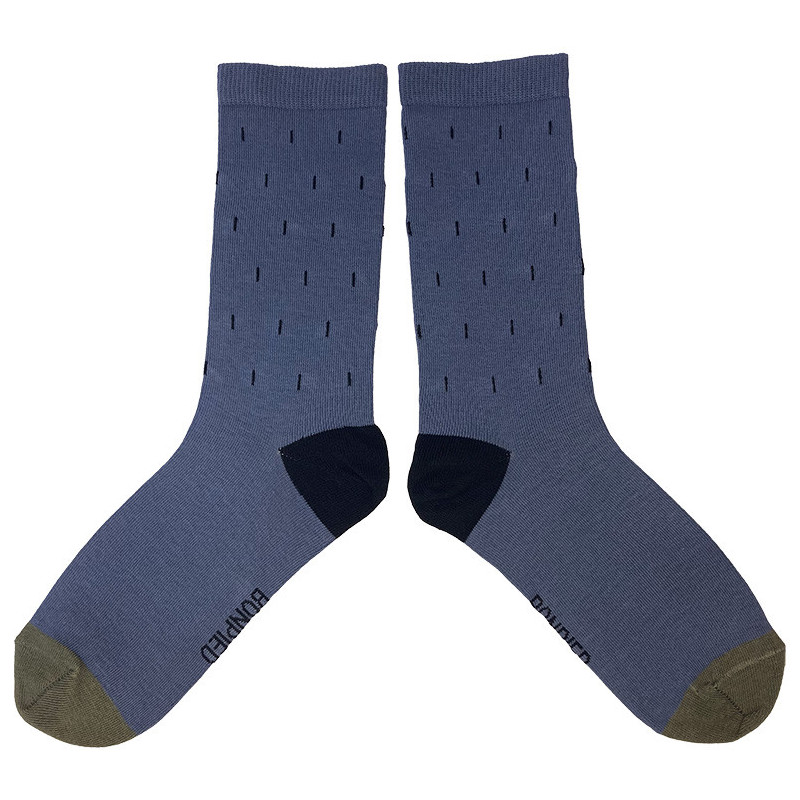 Chaussettes made in France et solidaires homme Luchino - Bonpied