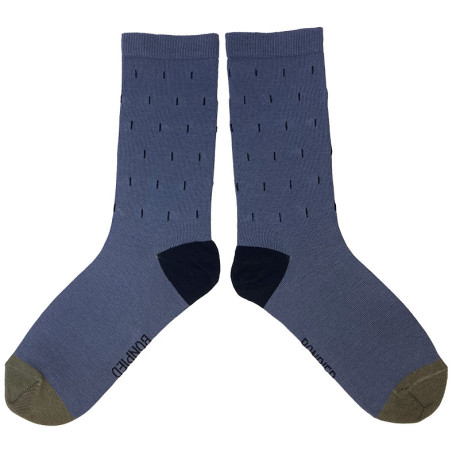 Chaussettes made in France et solidaires homme Luchino - Bonpied
