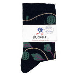 Chaussettes made in France et solidaires femme Sorcha - Bonpied