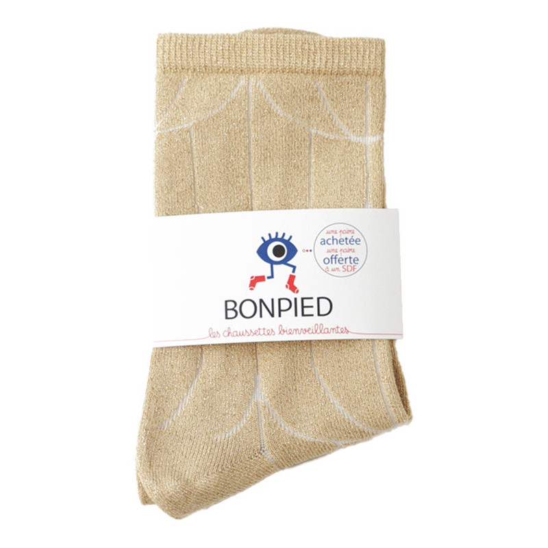 Chaussettes made in France et solidaires femme Karidja - Bonpied
