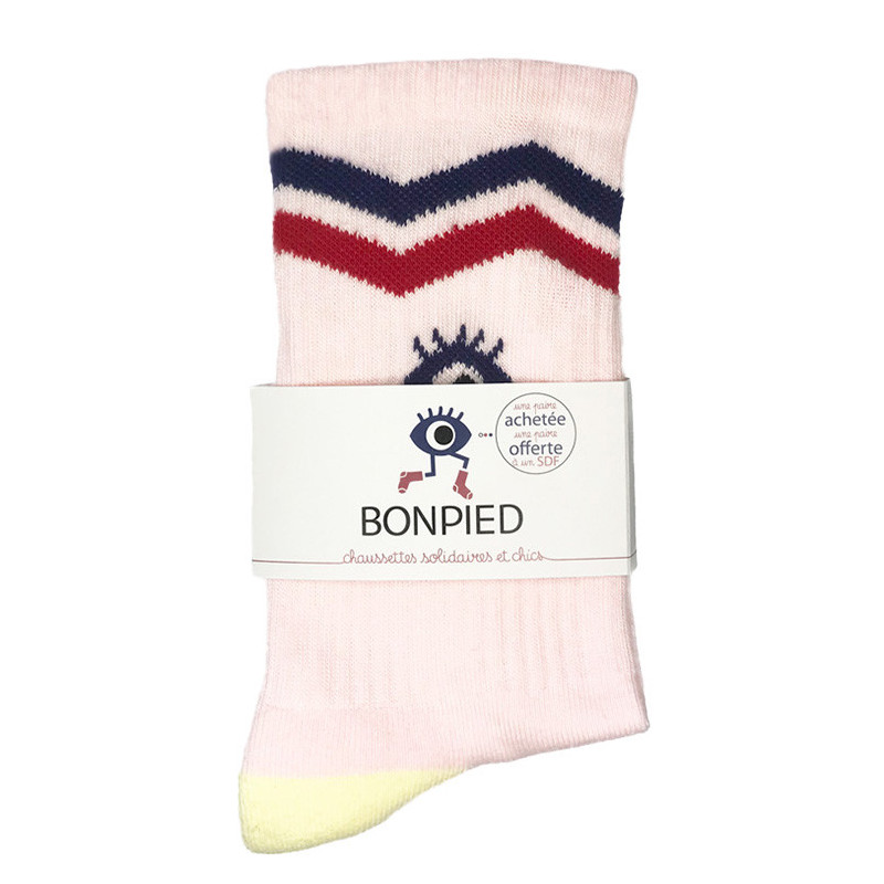 Chaussettes made in France et solidaires femme Serena - Bonpied