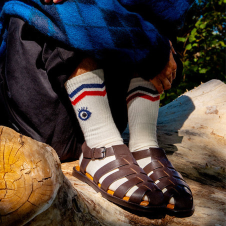 Chaussettes made in France et solidaires homme Novak - Bonpied