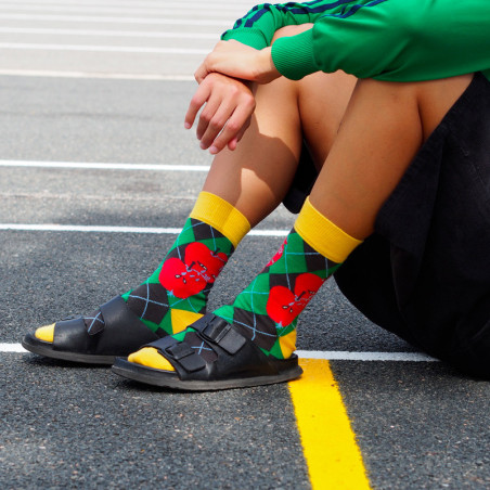 Chaussettes made in France et solidaires homme Marthe - Bonpied