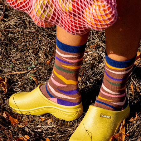 Chaussettes made in France et solidaires femme Trinity - Bonpied