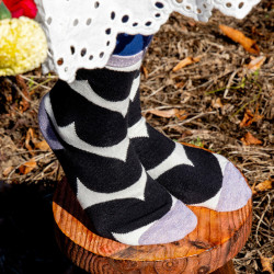 Chaussettes made in France et solidaires femme Adama - Bonpied