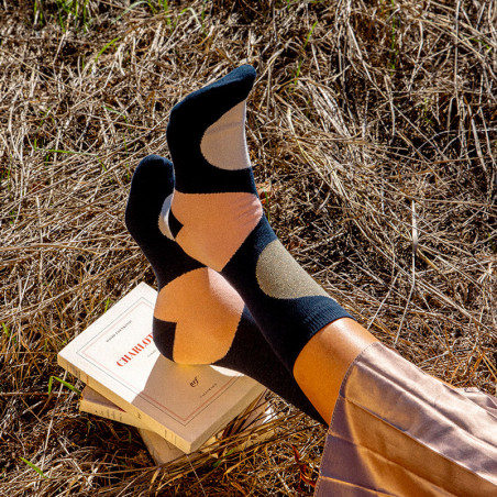 Chaussettes made in France et solidaires femme Judith - Bonpied