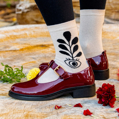 Socquettes made in France et solidaires femme Abigail - Bonpied