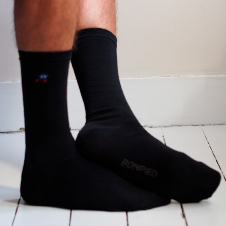 Chaussettes made in France et solidaires laine femme Sam - Bonpied