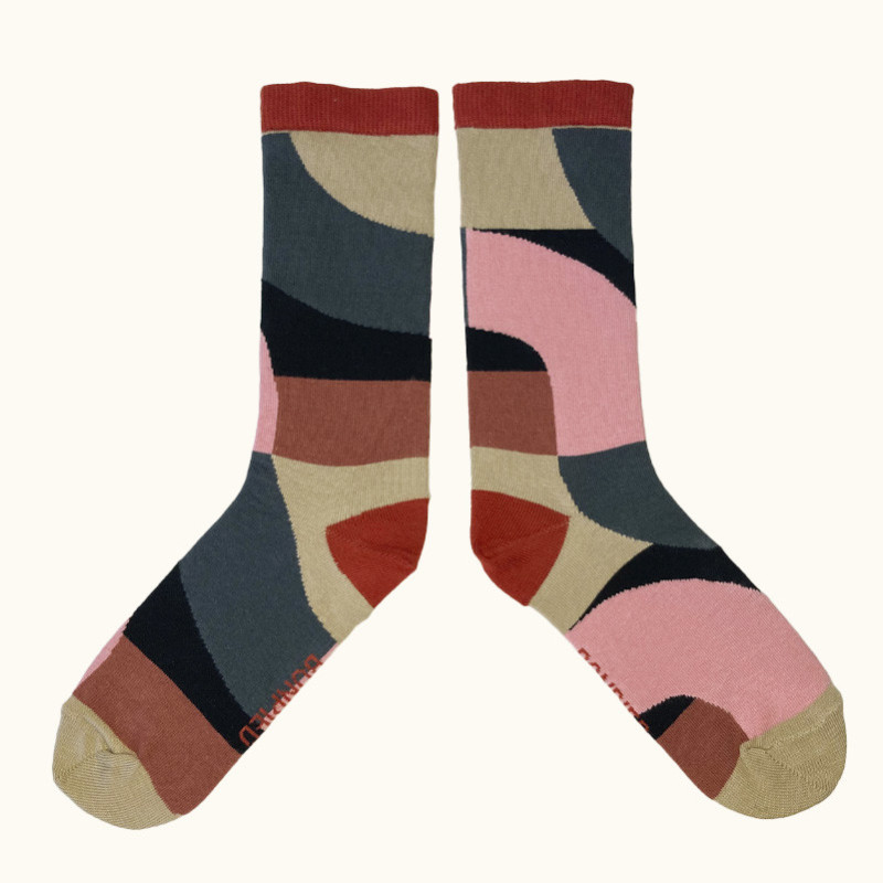 Chaussettes made in France et solidaires femme Artemisia - Bonpied