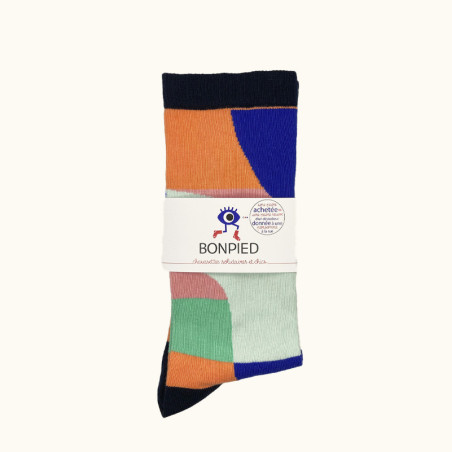 Chaussettes made in France et solidaires femme Andrea - Bonpied