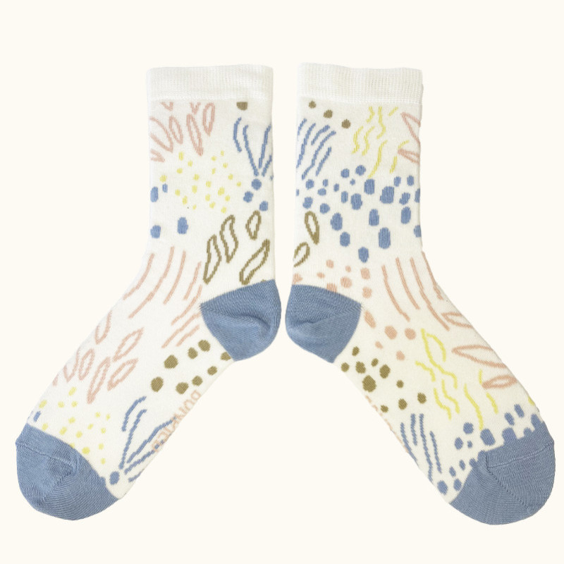 Chaussettes made in France et solidaires femme Yoko - Bonpied