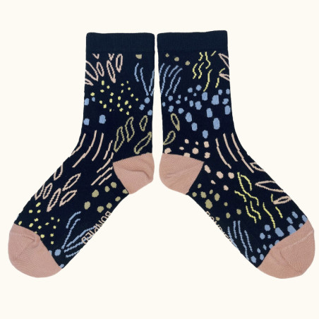 Chaussettes made in France et solidaires femme Masayo - Bonpied