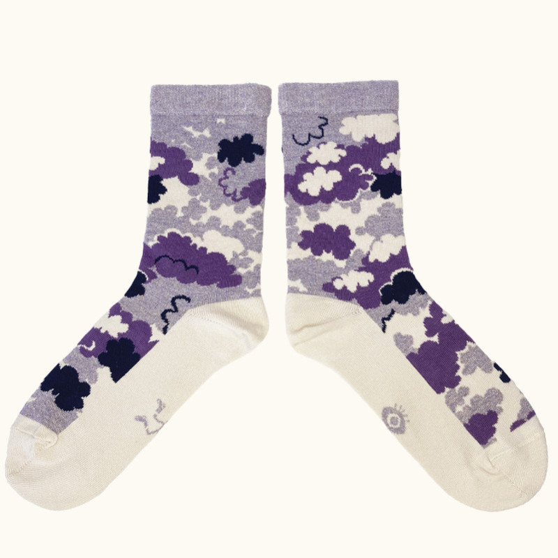 Chaussettes made in France et solidaires femme Marjane - Bonpied