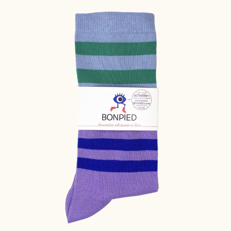 Chaussettes made in France et solidaires homme Parcifal - Bonpied