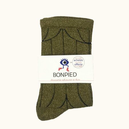 Chaussettes made in France et solidaires femme Gala - Bonpied