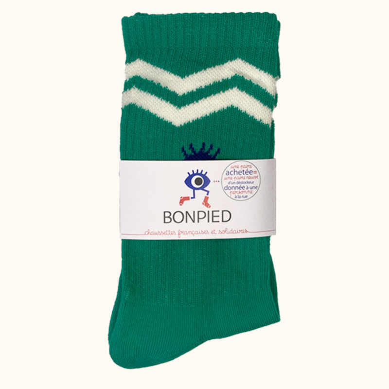 Chaussettes made in France et solidaires homme Rafael - Bonpied
