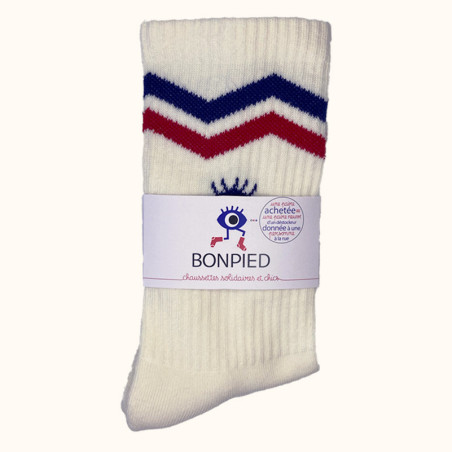 Chaussettes made in France et solidaires homme Novak - Bonpied