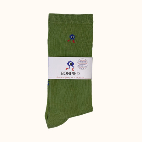 Chaussettes made in France et solidaires homme Swann - Bonpied