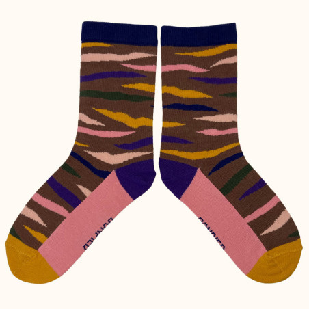 Chaussettes made in France et solidaires femme Trinity - Bonpied