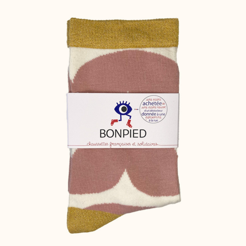Chaussettes made in France et solidaires femme Allegra - Bonpied