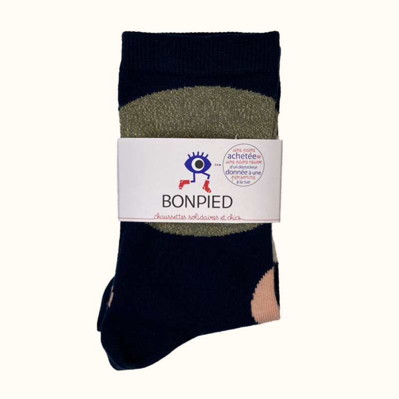 Chaussettes made in France et solidaires femme Judith - Bonpied