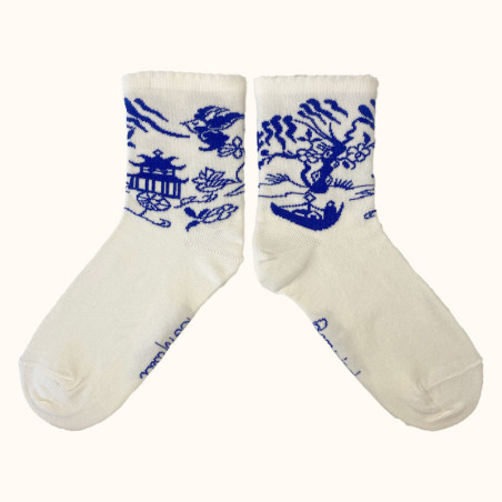 Socquettes made in France et solidaires femme Maggie - Bonpied