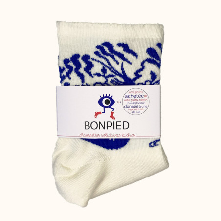 Socquettes made in France et solidaires femme Maggie - Bonpied