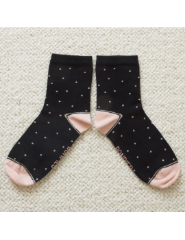 Chaussettes Solidaires Bonpied pour femme modèle Pack de 2 paires de chaussettes: Colette & Claudine