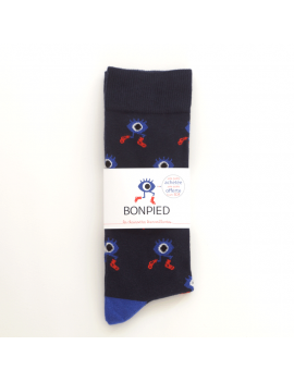 Chaussettes Solidaires Bonpied pour homme modèle Chaussettes Edwige - Edgar