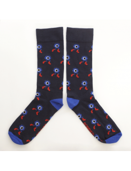 Pack de Chaussettes Solidaires Bonpied pour homme et femme modèle Pack de 2 paires de chaussettes: Claudine et le Grand Edgar