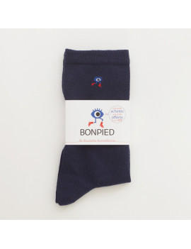 Chaussettes Solidaires Bonpied pour homme modèle Chaussettes Sacha (en fil recyclé)