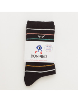 Chaussettes Solidaires Bonpied pour femme modèle Chaussettes Sidonie