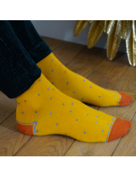 Chaussettes Solidaires Bonpied pour femme modèle Pack de 2 paires de chaussettes: Sandrine & Sidonie