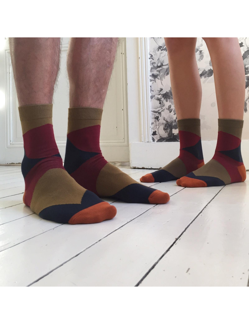 Chaussettes Solidaires Bonpied pour homme modèle Chaussettes Juliette ou Roméo