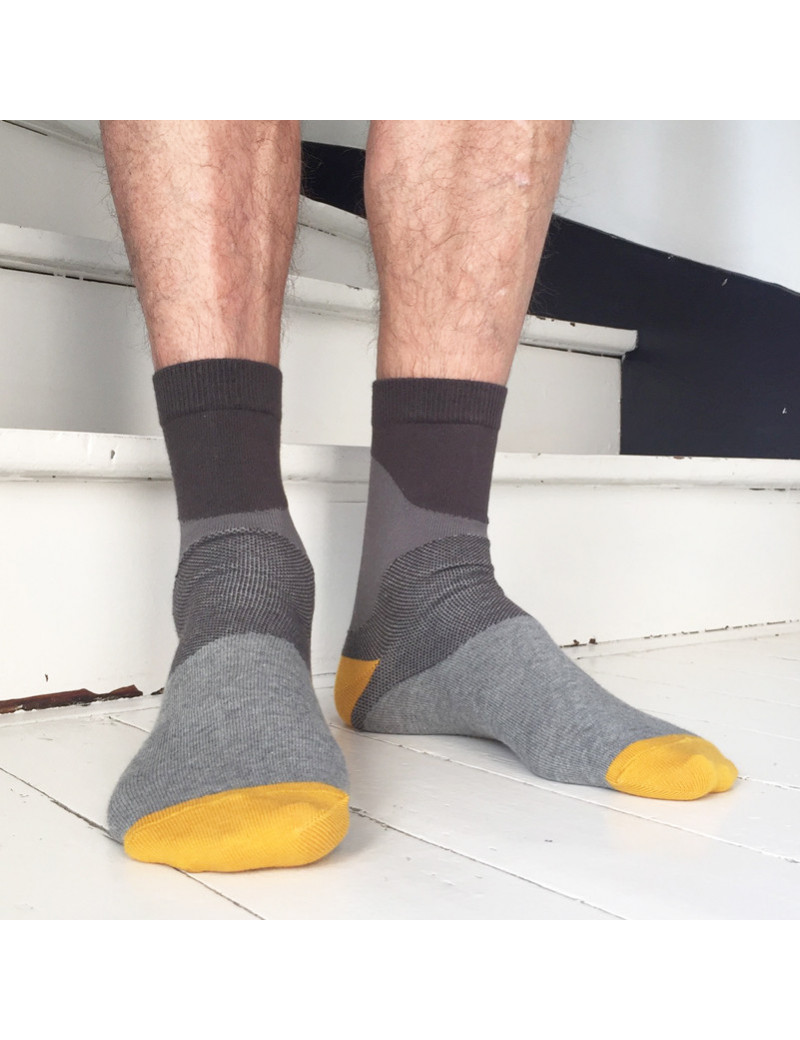 Chaussettes Solidaires Bonpied pour homme modèle Chaussettes Philémon