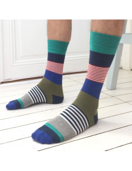 Chaussettes Solidaires Bonpied pour homme modèle Chaussettes Tahar