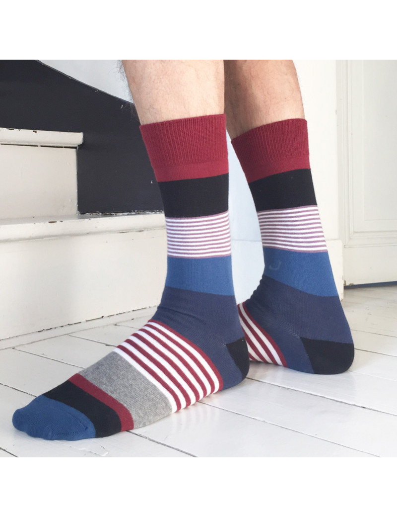 Chaussettes Solidaires Bonpied pour homme modèle Chaussettes Théodore